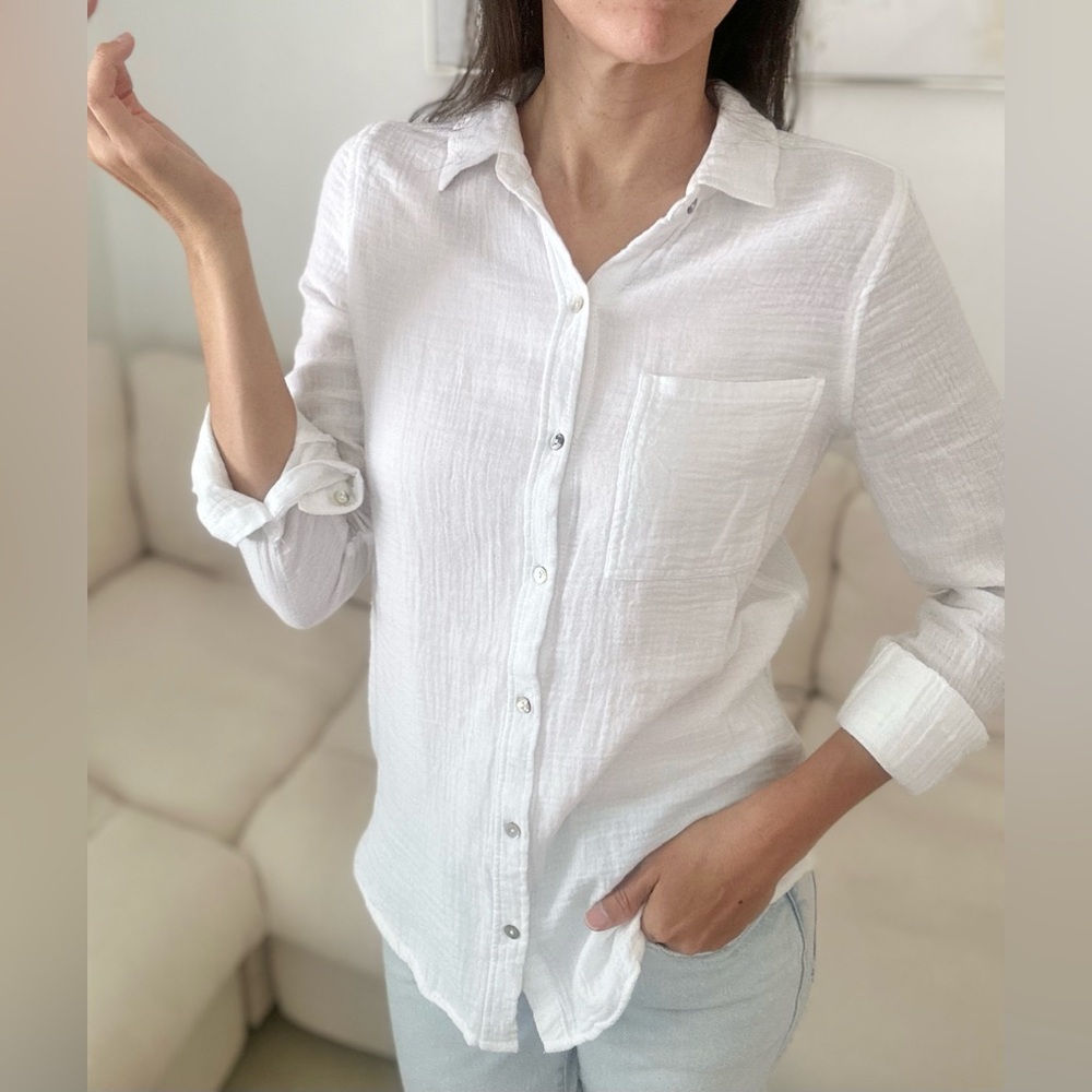 Women’s Lola River NYC 100% Cotton shirt size S NEW